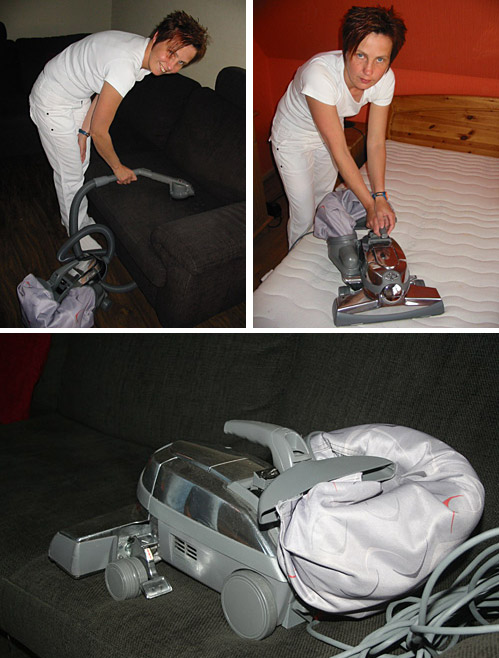 Angefangen hat alles damit, dass Silke Menschel nach Mitteln und Wegen gesucht hat, um die Hausstauballergie ihrer Tochter in den Griff zu bekommen. Es reichte nicht aus, alle Teppiche und Teppichb&ouml;den aus dem Haus zu verbannen. Erst nachdem sie durch intensive Nachforschungen dahinter gekommen war, dass sich auch in Polstern und Matratzen Ausl&ouml;ser f&uuml;r Allergien befinden, konnte sie die &bdquo;&Uuml;belt&auml;ter&ldquo; gezielt angehen.