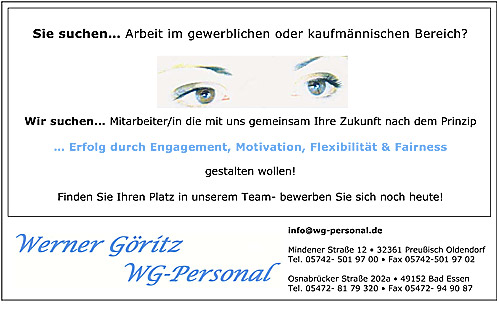 Stellenbeschreibung - WG Personal