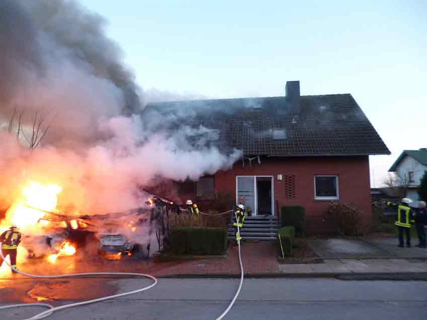 Carportbrand Oberbauerschaft