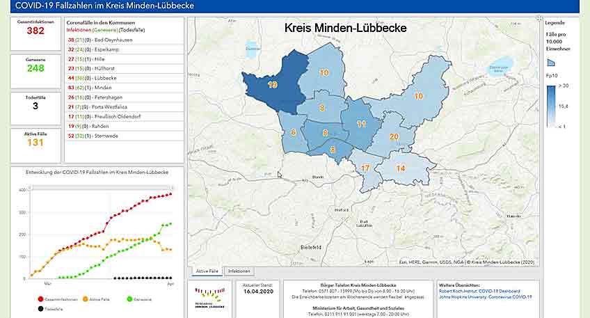 Corona Kreiskarte 160420