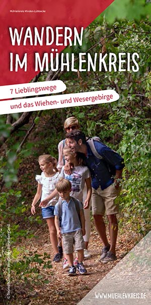 18 Wege im Wiehen- und Wesergebirge und als Sahnehäubchen sieben Lieblingswege nördlich des Mittelgebirges in der neuen Wanderkarte.