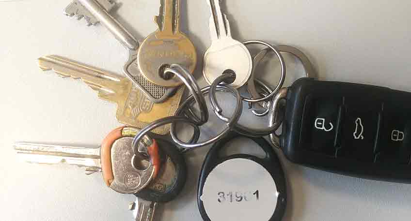 Schl&uuml;sselbund Polizei Herford