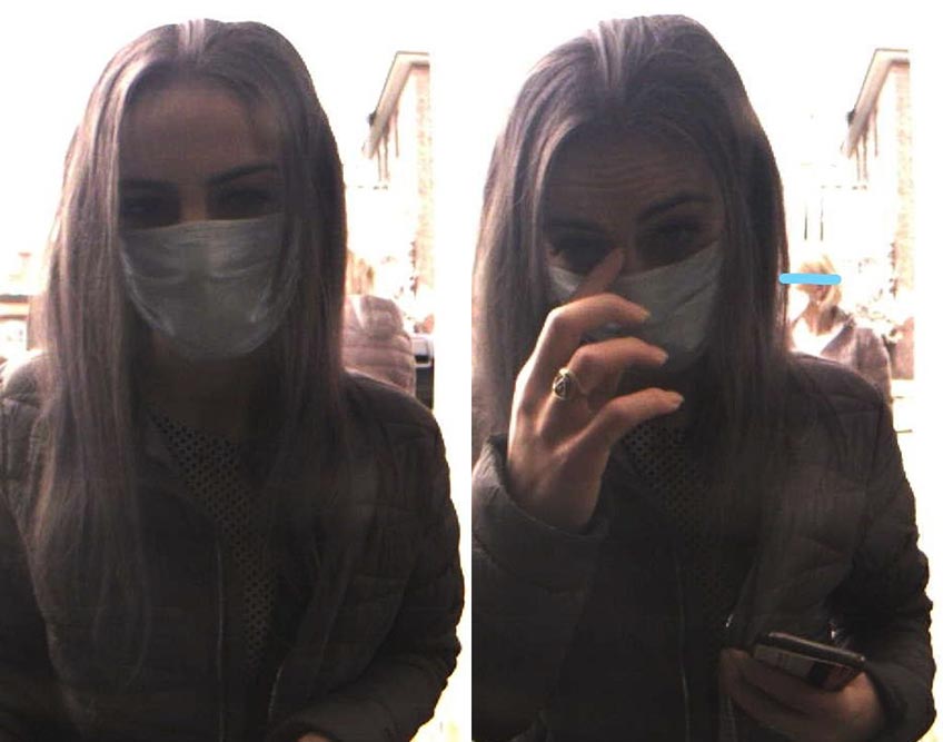 Polizei bittet Bev&ouml;lkerung um Mithilfe: Wer kennt diese Frau, die unter Verdacht, einer 60-j&auml;hrigen Mindenerin die Geldb&ouml;rse aus der Handtasche gestohlen zu haben.