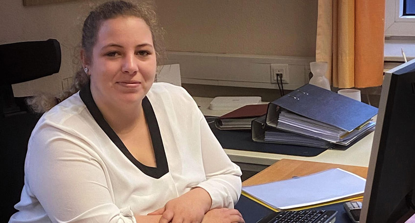 Noemi Witt ist rechtliche Betreuerin im Ev. Verein f&uuml;r Betreuungen L&uuml;bbecke e.V.