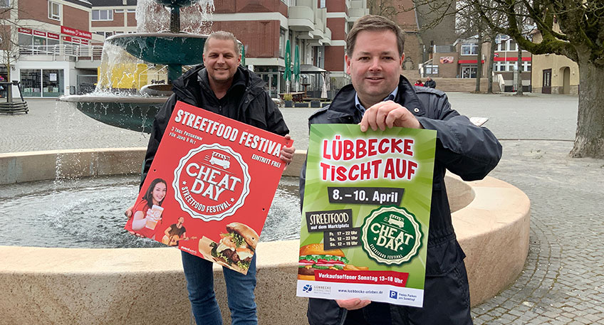 Bummeln, Schlemmen, Freunde treffen und den Frühlingsauftakt genießen: Nach zwei Jahren Pause können sich die Besucher der Lübbecker Innenstadt wieder auf „Lübbecke tischt auf“ mit einem Streetfood Festival auf dem Marktplatz freuen.