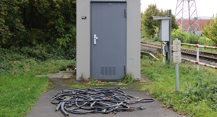 Auf einer Baustelle im Norden von L&uuml;bbecke ist es am Montagmorgen zu Kabeldiebst&auml;hlen gekommen.