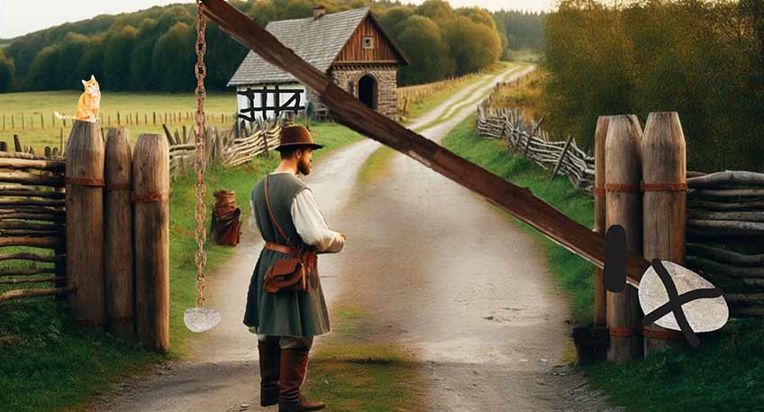 Hlidbeki - 1.250 Jahre Lübbecke! Die Stadt Lübbecke feiert ein bedeutendes Jubiläum, und wir werfen einen Blick auf ihre bewegte Vergangenheit. Nach der ersten Erwähnung im Jahr 775 geht unsere Zeitreise nun ins Mittelalter, in eine Epoche, in der Schutz und Sicherheit eine zentrale Rolle spielten.