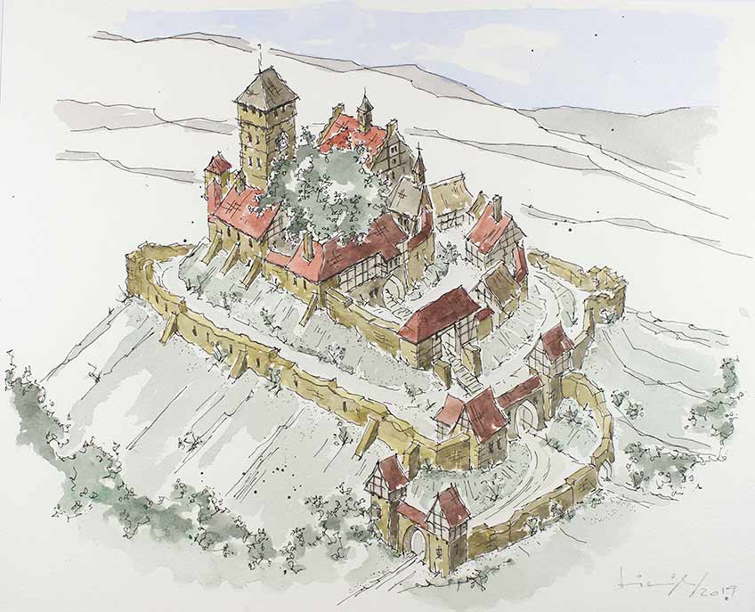 Hlidbeki - 1.250 Jahre Lübbecke! Die Stadt Lübbecke feiert ein bedeutendes Jubiläum, und wir werfen einen Blick auf ihre bewegte Vergangenheit. Nach der ersten Erwähnung im Jahr 775 geht unsere Zeitreise nun ins Mittelalter, in eine Epoche, in der Schutz und Sicherheit eine zentrale Rolle spielten.