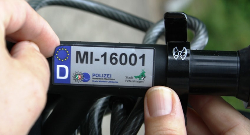 Unter dem Motto "Kein Fahrrad ohne Nummernschild" wird die heimische Polizei Ende dieser Woche eine kostenlose Registrierungsaktion f&uuml;r Fahrr&auml;der anbieten.