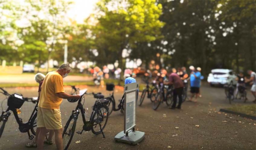 In der vergangenen Woche nahmen genau 300 Radfahrerinnen und Radfahrer das kostenlose Angebot der Polizei Minden-L&uuml;bbecke wahr.