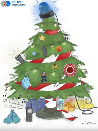 Alle Kinder im M&uuml;hlenkreis werden aufgerufen, beim Facebook-Adventskalender der Polizei Minden-L&uuml;bbecke mitzuwirken. Einsendeschluss ist der 26. November um 18 Uhr.